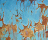 Original art for sale at UGallery.com | Chapped Paint and Rust by Natasha Tayles | $225 | acrylic painting | 9' h x 11' w | thumbnail 4