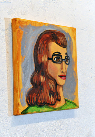 Original art for sale at UGallery.com | Charlotte by Kira Yustak | $350 | acrylic painting | 10' h x 10' w | photo 2