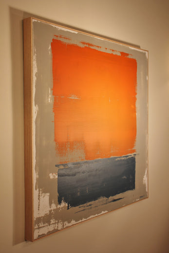 Checkmate by Joey Korom |  Side View of Artwork 