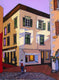 Original art for sale at UGallery.com | Evening Stroll in Italy (Passeggiata) by Laura (Yi Zhen) Chen | $750 | acrylic painting | 24' h x 18' w | thumbnail 1