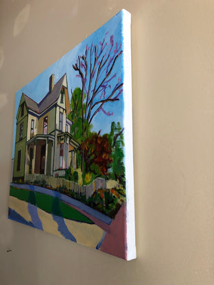 The House on Blount Street by Laura (Yi Zhen) Chen |  Side View of Artwork 