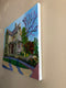 Original art for sale at UGallery.com | The House on Blount Street by Laura (Yi Zhen) Chen | $550 | acrylic painting | 16' h x 20' w | thumbnail 2