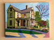 Original art for sale at UGallery.com | The House on Blount Street by Laura (Yi Zhen) Chen | $550 | acrylic painting | 16' h x 20' w | thumbnail 3
