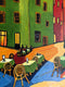 Original art for sale at UGallery.com | Piazza Cafe by Laura (Yi Zhen) Chen | $750 | acrylic painting | 24' h x 18' w | thumbnail 4