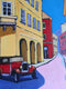 Original art for sale at UGallery.com | Dreaming of Roman Roads by Laura (Yi Zhen) Chen | $575 | acrylic painting | 20' h x 16' w | thumbnail 4