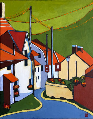 Town on the Hill by Laura (Yi Zhen) Chen |  Artwork Main Image 
