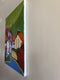 Original art for sale at UGallery.com | Town on the Hill by Laura (Yi Zhen) Chen | $575 | acrylic painting | 20' h x 16' w | thumbnail 2