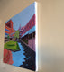 Original art for sale at UGallery.com | Urban Landscape by Laura (Yi Zhen) Chen | $550 | acrylic painting | 16' h x 20' w | thumbnail 2