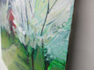 Original art for sale at UGallery.com | Blossoming Trees and Path, Provence by Janet Dyer | $525 | acrylic painting | 12' h x 12' w | thumbnail 2