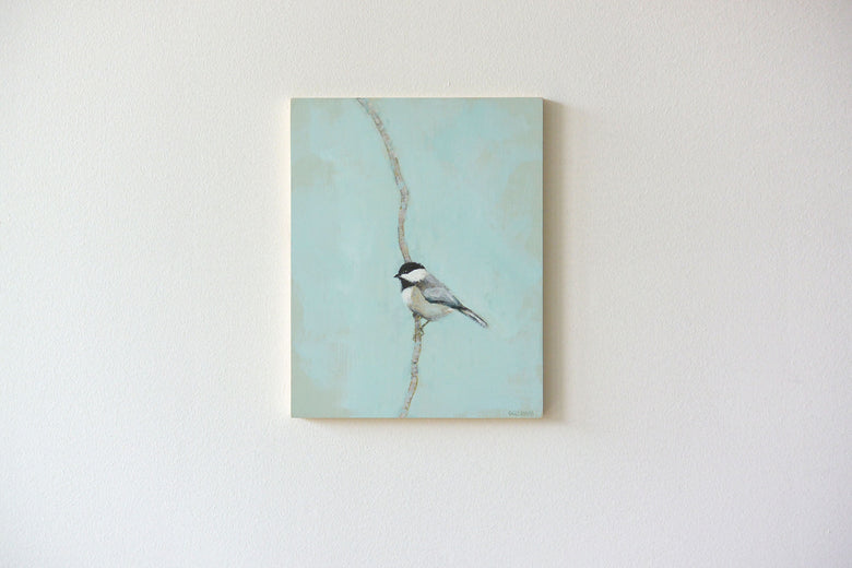 Chickadee by Sally Adams |  Context View of Artwork 