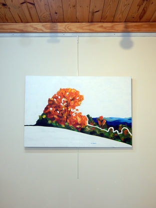 Original art for sale at UGallery.com | Parkway by Chris Wagner | $1,875 | acrylic painting | 24' h x 36' w | photo 3