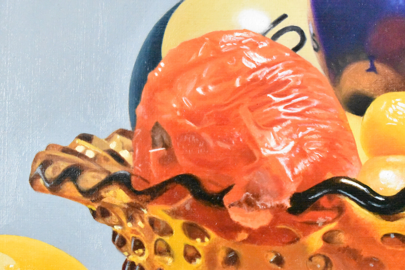 A Study in Firmness by Christopher Garvey |  Closeup View of Artwork 