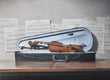 Original art for sale at UGallery.com | Charlotte's First Violin by Christopher Garvey | $3,475 | oil painting | 22' h x 30' w | thumbnail 1