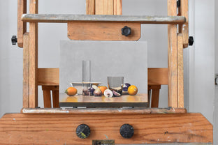 Figs and Persimmons by Christopher Garvey |  Context View of Artwork 
