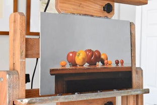 Original art for sale at UGallery.com | Heirlooms by Christopher Garvey | $725 | oil painting | 10' h x 16.25' w | photo 2