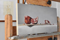 Original art for sale at UGallery.com | Pomegranate by Christopher Garvey | $725 | oil painting | 8' h x 16' w | thumbnail 2