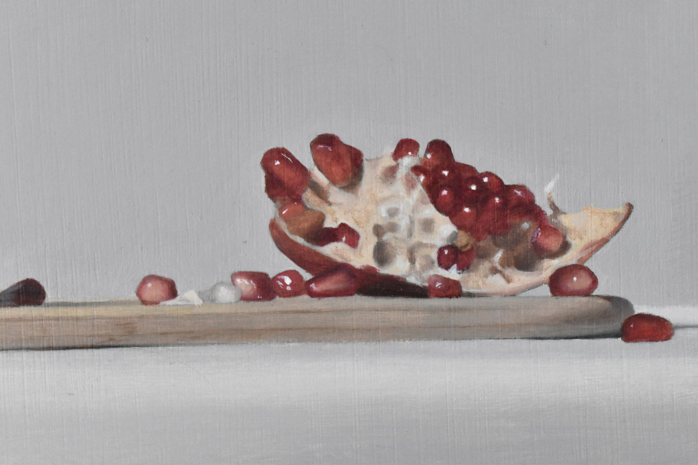 Pomegranate by Christopher Garvey |  Closeup View of Artwork 