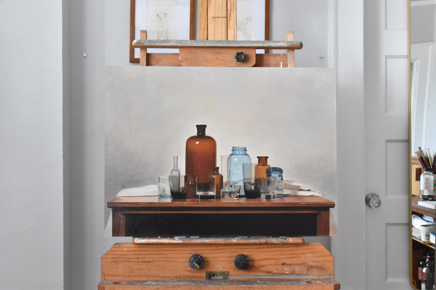 Vitrum Umbrae 03 by Christopher Garvey |  Closeup View of Artwork 