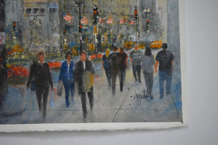 Original art for sale at UGallery.com | City of Flags by Judy Mudd | $1,025 | watercolor painting | 22' h x 15' w | photo 2