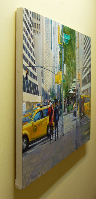 Original art for sale at UGallery.com | City of Mirrors by Onelio Marrero | $1,675 | oil painting | 24' h x 30' w | photo 2