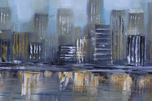 New York, New York by Lisa Elley |   Closeup View of Artwork 