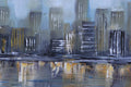 Original art for sale at UGallery.com | New York, New York by Lisa Elley | $325 | oil painting | 10' h x 10' w | thumbnail 4