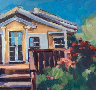 A House in Santa Cruz by Claudia Verciani |   Closeup View of Artwork 