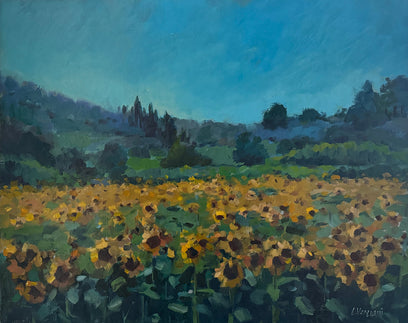 Fields of Sunshine by Claudia Verciani | Artwork Main Image