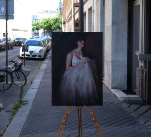 Dancer with Tulle by John Kelly |  Context View of Artwork 