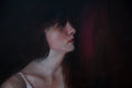 Original art for sale at UGallery.com | Dancer with Tulle by John Kelly | $2,300 | oil painting | 21.5' h x 15' w | thumbnail 4