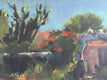 Original art for sale at UGallery.com | Ranchero's Garden by Claudia Verciani | $775 | oil painting | 11' h x 14' w | thumbnail 4