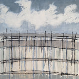 Original art for sale at UGallery.com | Cloudy Day I by Pat Forbes | $740 | acrylic painting | 36' h x 36' w | thumbnail 1
