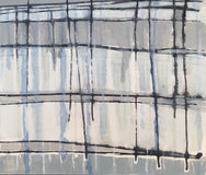 Original art for sale at UGallery.com | Cloudy Day I by Pat Forbes | $740 | acrylic painting | 36' h x 36' w | thumbnail 4