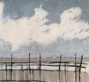 Original art for sale at UGallery.com | Cloudy Day I by Pat Forbes | $740 | acrylic painting | 36' h x 36' w | thumbnail 3