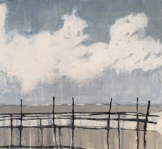 Cloudy Day I by Pat Forbes |  Context View of Artwork 