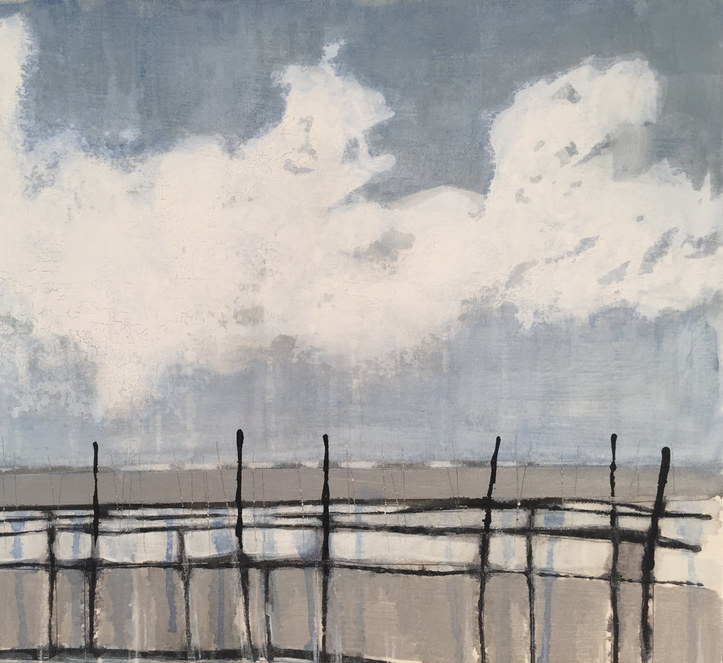 Cloudy Day I by Pat Forbes |  Context View of Artwork 