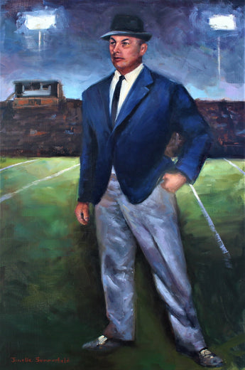 Coach Findley - Commission by Jonelle Summerfield |  Context View of Artwork 