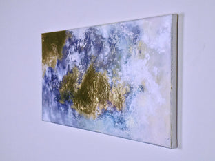 Original art for sale at UGallery.com | Aerials - Coastal Sunrise by Wes Sumrall | $500 | mixed media artwork | 10' h x 20' w | photo 2
