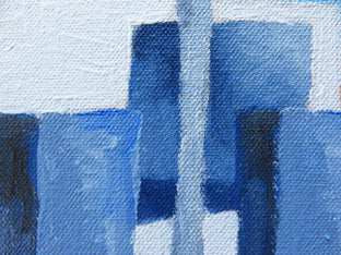 Original art for sale at UGallery.com | William Cody Gas Station #2 by Mitchell Freifeld | $475 | oil painting | 25' h x 30' w | photo 4