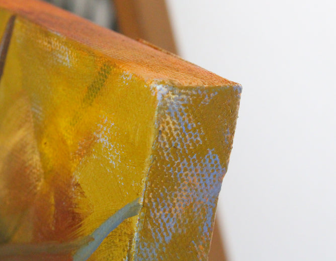 Colorful Forest by Nancy Merkle |  Side View of Artwork 