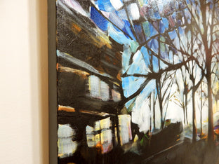 Original art for sale at UGallery.com | Color of Night by Chris Wagner | $2,550 | acrylic painting | 30' h x 48' w | photo 2