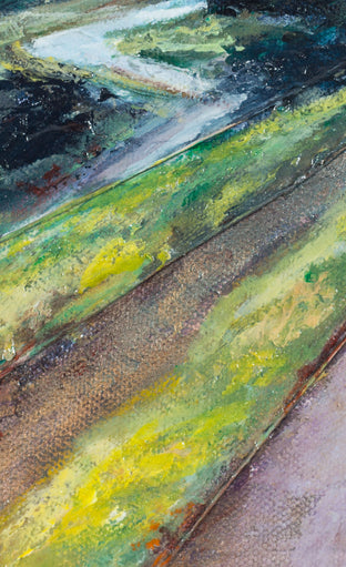 Original art for sale at UGallery.com | Compass Rose by Carole Moore | $775 | mixed media artwork | 18' h x 12' w | photo 4