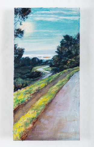 Original art for sale at UGallery.com | Compass Rose by Carole Moore | $775 | mixed media artwork | 18' h x 12' w | photo 3
