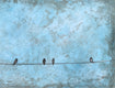 Original art for sale at UGallery.com | Connecting Flight by Sally Adams | $1,600 | acrylic painting | 24' h x 48' w | thumbnail 3