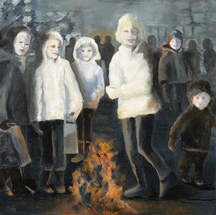 Original art for sale at UGallery.com | Children by Connie Millholland | $1,600 | oil painting | 20' h x 20' w | photo 1