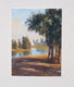 Original art for sale at UGallery.com | The Pond at Windmill Farm by Patricia Prendergast | $375 | pastel artwork | 12' h x 9' w | thumbnail 3