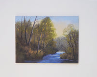 Original art for sale at UGallery.com | Reaching Across by Patricia Prendergast | $375 | pastel artwork | 9' h x 12' w | thumbnail 3