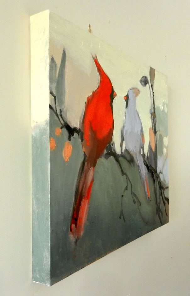 Conversation by Mary Pratt |  Side View of Artwork 