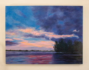 Coral Sky by Karen E Lewis |  Context View of Artwork 