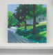 Original art for sale at UGallery.com | House on the Corner by Janet Dyer | $450 | acrylic painting | 12' h x 12' w | thumbnail 3